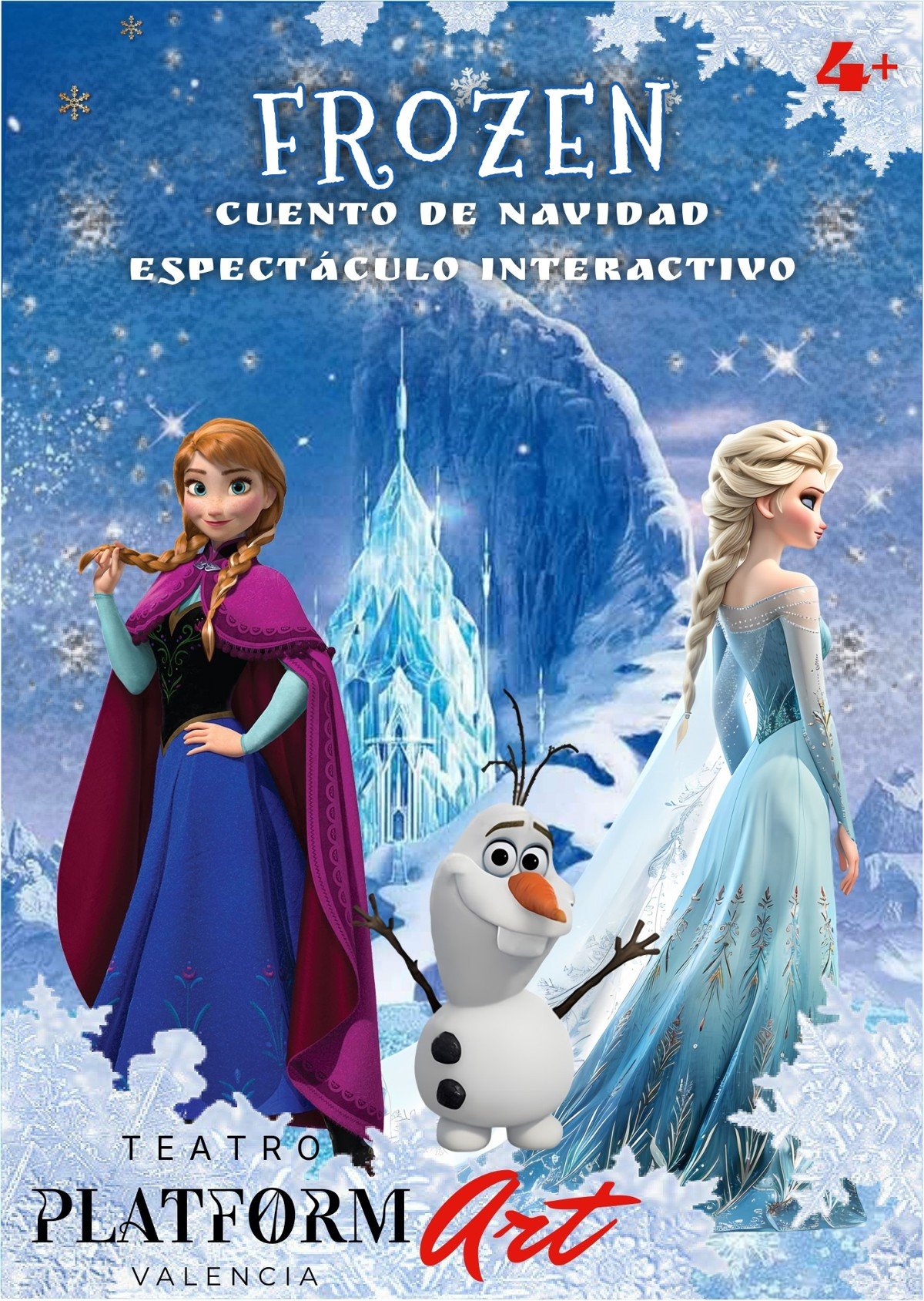 Cuento de Navidad: espectáculo interactivo «Frozen»