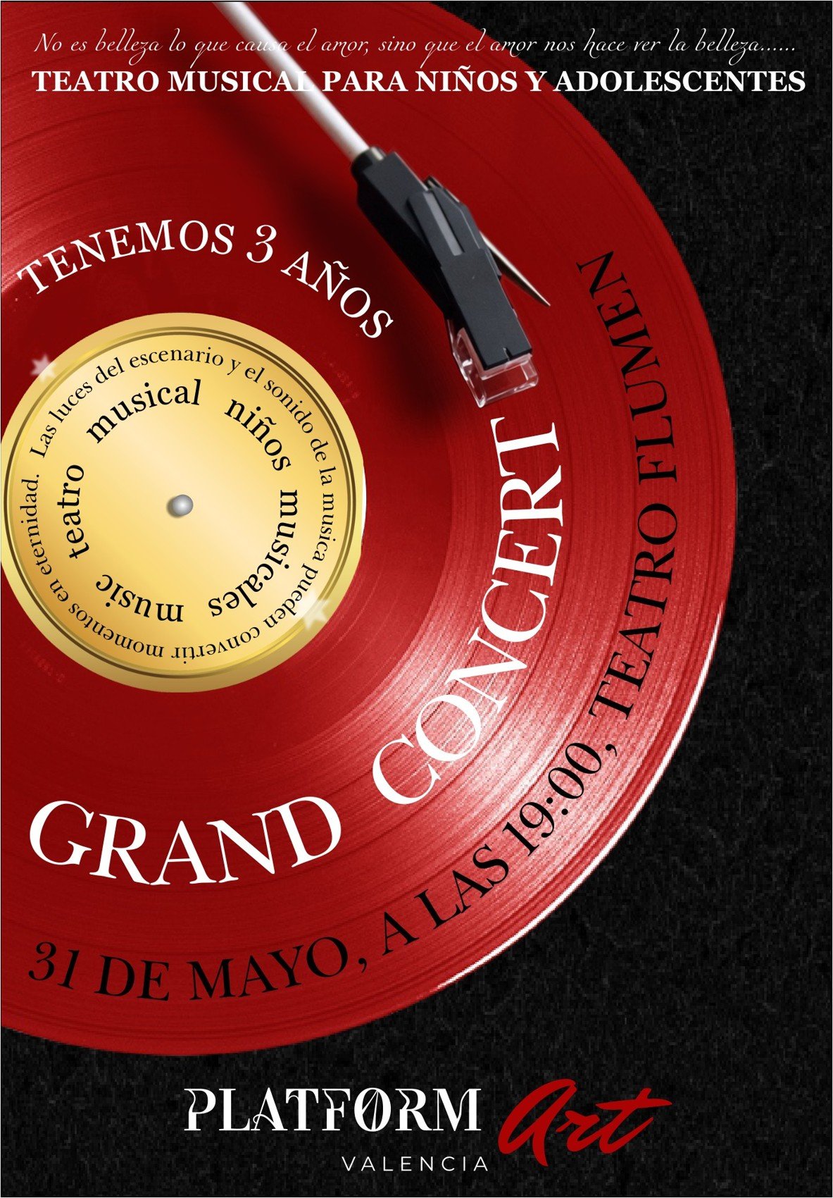 Grand Concert «Tenemos 3 años»